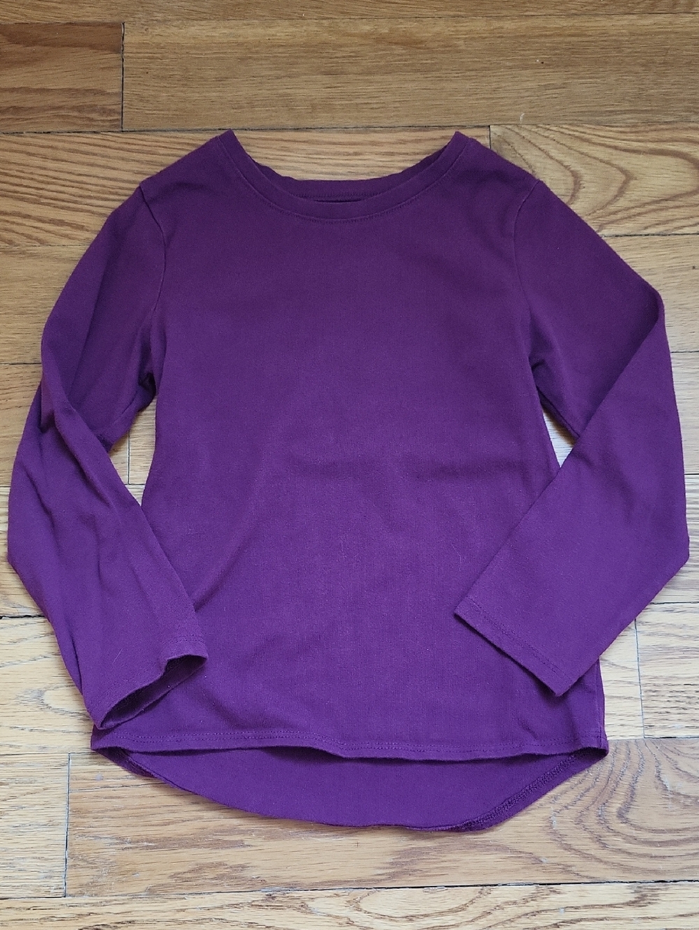 Little Girls Solid Color Top